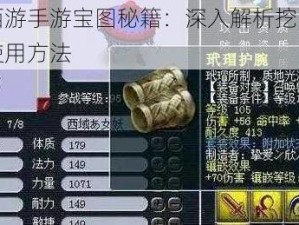 梦幻西游手游宝图秘籍：深入解析挖宝图的正确使用方法