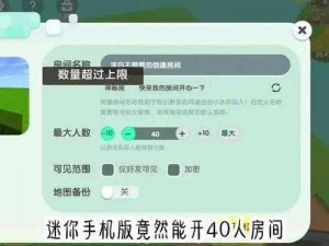 迷你世界房主授权攻略：如何赋予玩家权限与管理房间权限设置详解