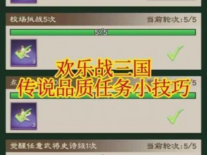 欢乐魏蜀吴：武将成长系统全攻略——征战沙场，成就霸业之路