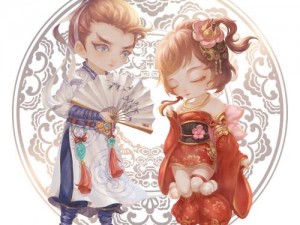 大话西游手游玩家手绘逍遥生与夜溪灵梦幻联动：手绘之美展现角色魅力