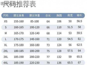 日本一码二码三码尺码—日本一码二码三码尺码有哪些区别？