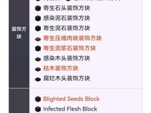 我的世界寄生虫掉落物品大全：寄生虫掉落物品一览表揭秘