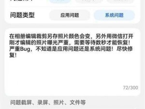 关于内测BUG系统出错的详细反馈与提交方法