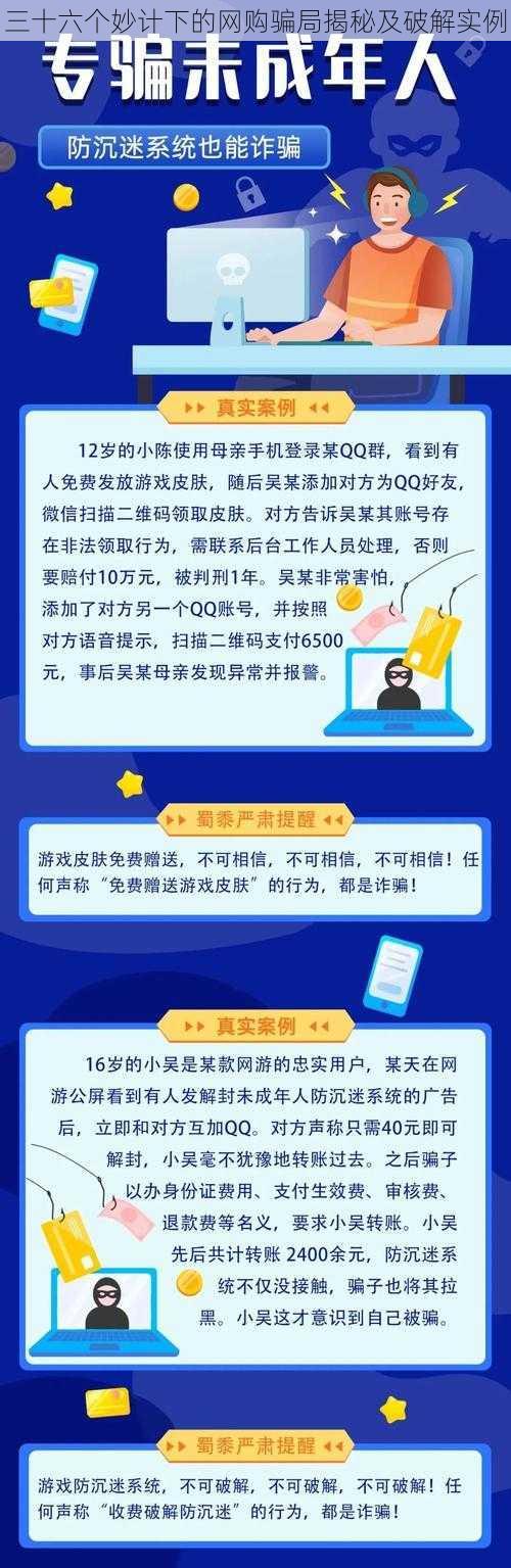 三十六个妙计下的网购骗局揭秘及破解实例