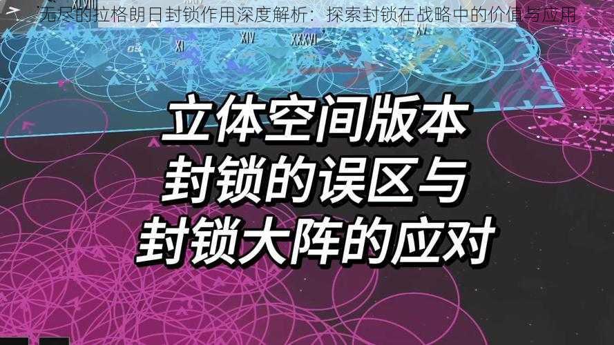 无尽的拉格朗日封锁作用深度解析：探索封锁在战略中的价值与应用