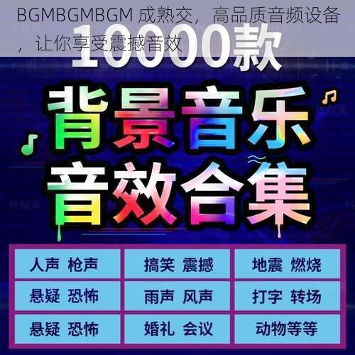 BGMBGMBGM 成熟交，高品质音频设备，让你享受震撼音效