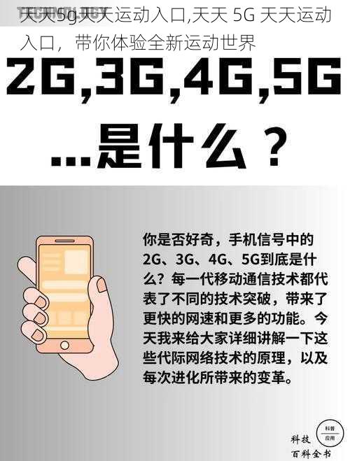 天天5g天天运动入口,天天 5G 天天运动入口，带你体验全新运动世界