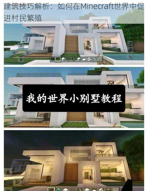 建筑技巧解析：如何在Minecraft世界中促进村民繁殖