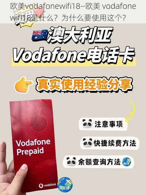 欧美vodafonewifi18—欧美 vodafonewifi18是什么？为什么要使用这个？