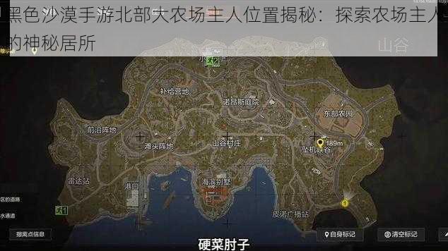 黑色沙漠手游北部大农场主人位置揭秘：探索农场主人的神秘居所