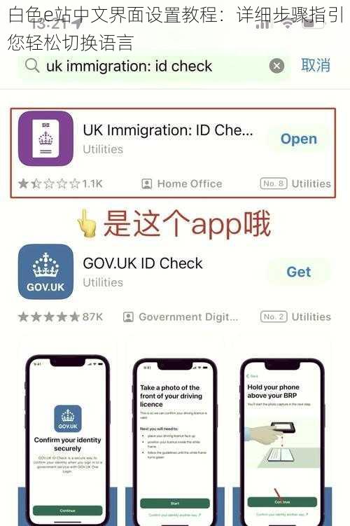 白色e站中文界面设置教程：详细步骤指引您轻松切换语言