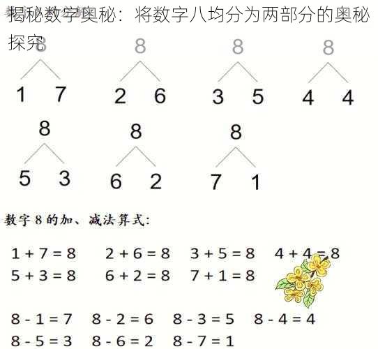 揭秘数字奥秘：将数字八均分为两部分的奥秘探究