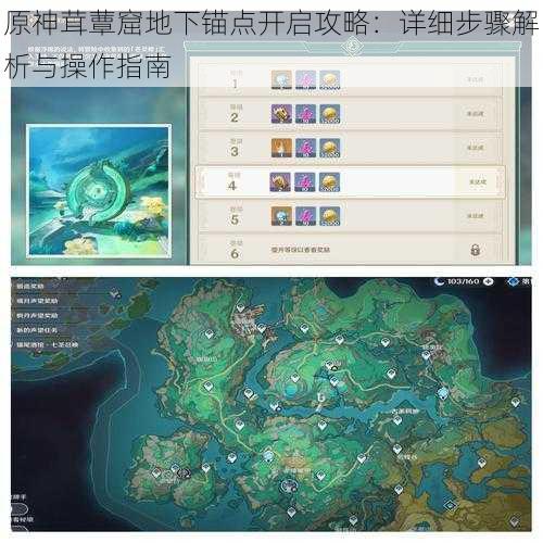 原神茸蕈窟地下锚点开启攻略：详细步骤解析与操作指南