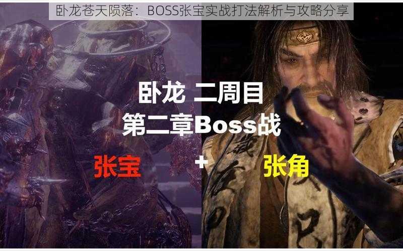 卧龙苍天陨落：BOSS张宝实战打法解析与攻略分享