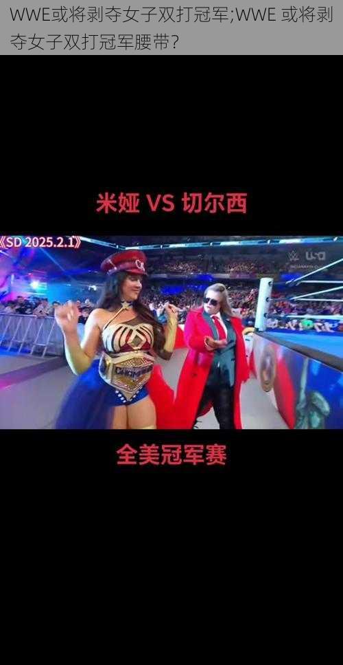 WWE或将剥夺女子双打冠军;WWE 或将剥夺女子双打冠军腰带？