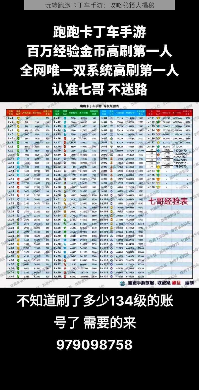 玩转跑跑卡丁车手游：攻略秘籍大揭秘