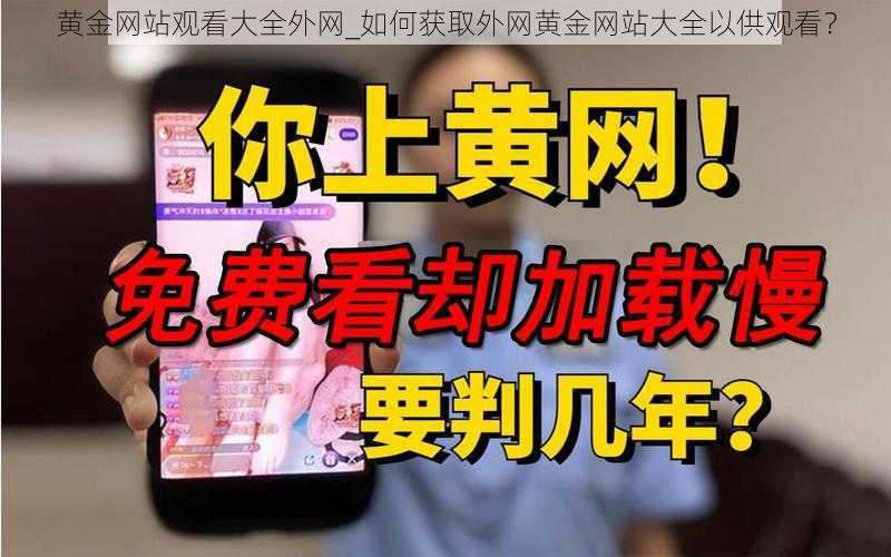 黄金网站观看大全外网_如何获取外网黄金网站大全以供观看？