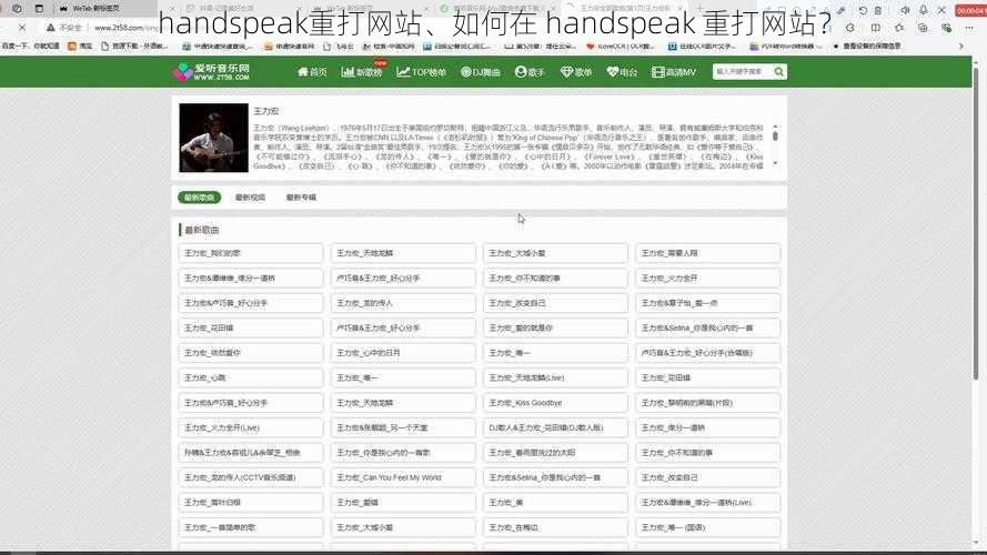 handspeak重打网站、如何在 handspeak 重打网站？