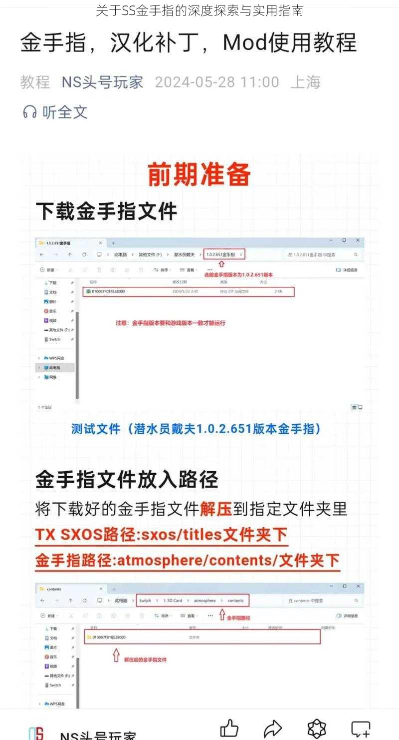 关于SS金手指的深度探索与实用指南