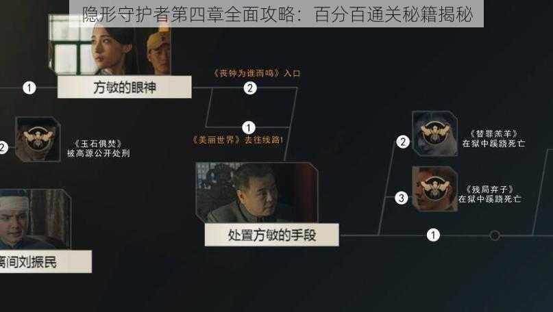 隐形守护者第四章全面攻略：百分百通关秘籍揭秘